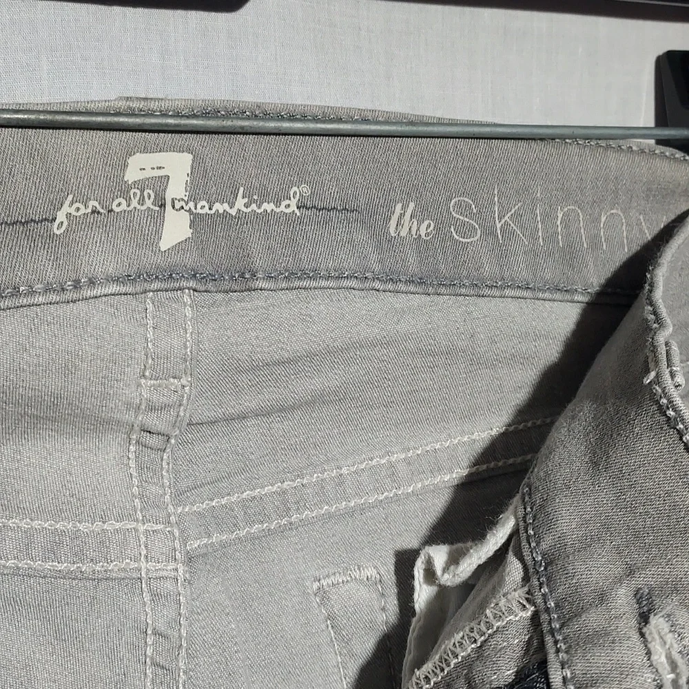 EUC 7 For All Mankind The Skinny women's skinny jeans‎ size 27